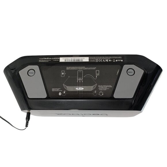 Beats by Dre Beatbox Portable Bluetooth Speaker Tested READ Black Red - Picture 3 of 13